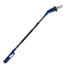 Load image into Gallery viewer, Sun Joe iON8PS2-LT-SJB 40-Volt iON+ Cordless Telescoping Multi-Angle Pole Chain Saw Kit | 8-inch | W/ 2.5-Ah Battery and Charger (Blue)