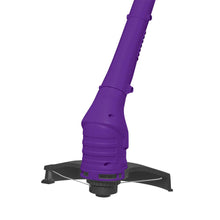 Load image into Gallery viewer, Sun Joe TRJ607E-PRP Electric String Trimmer | 10-Inch | 2.5 Amp (Purple)