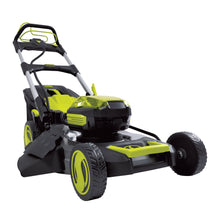 Load image into Gallery viewer, Sun Joe iON100V-POWERUP-BDL 100-Volt iONPRO POWERUP Bundle | W/ 100-Volt Snow Blower Kit, Lawn Mower, and Chainsaw