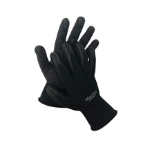 Load image into Gallery viewer, Martha Stewart MTS-GLVNP-BK-S Garden Gloves Three Pair Pack (Small, Black)