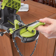 Load image into Gallery viewer, Sun Joe 24V-CSSHRP-CT 24-Volt iON+ Cordless Mountable Chain Saw Sharpener | Tool Only