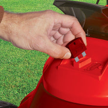 Load image into Gallery viewer, Sun Joe MJ401C-XR-RED-RM Cordless Lawn Mower | 14 inch | 28V | 5 Ah | Brushless Motor (Certified Refurbished) (Red)