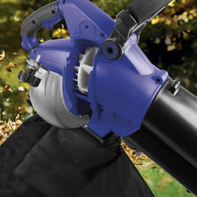 Load image into Gallery viewer, Sun Joe SBJ702E-SJB 3-in-1 Electric Blower | 250 MPH | 13 Amp | Vacuum | Mulcher (Blue)