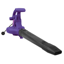 Load image into Gallery viewer, Sun Joe SBJ606E-GA-PRP-RM 4-in-1 Electric Blower | 250 MPH | 14 Amp | Vacuum | Mulcher | Gutter Cleaner | Purple (Certified Refurbished)