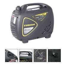 Load image into Gallery viewer, FIRMAN SPS1000i 1000-Watt Gas Powered Parallel Capable Inverter Generator
