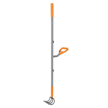 Load image into Gallery viewer, Ergie Systems ERG-CLTV45 Steel Shaft Garden Soil Cultivator | 54-Inch | 4 Tines
