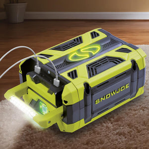 Snow Joe + Sun Joe iON100V-5AMP Lithium-iON Battery | 100-Volt | 5.0-Ah | Dual USB Ports for Advanced Smart Phone Charging