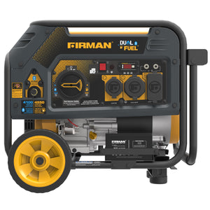 FIRMAN H03651 4550/3650 Watt Dual Fuel Electric Start Generator, cETL