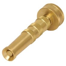 Load image into Gallery viewer, Martha Stewart MTS-HDBN2 Heavy Duty Solid Brass Twist Hose Nozzle | 2-Pack | 4-Inch
