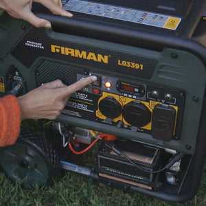 FIRMAN L03391 4,100/3,300 Watt 120V Portable Generator, CARB