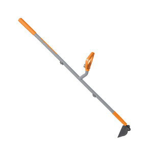 Ergie Systems ERG-GHOE625 Shank Pattern Garden Hoe | 12 Gauge | 54-Inch Shaft | 6.25-Inch Blade