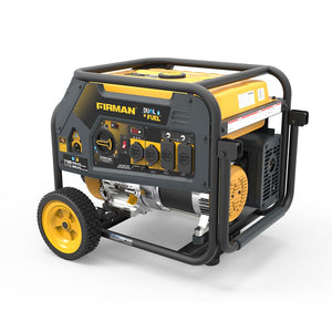 FIRMAN H05754 7100/5700 Watt Dual Fuel Recoil Start Generator, cETL